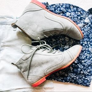 Forever 21 Gray Booties